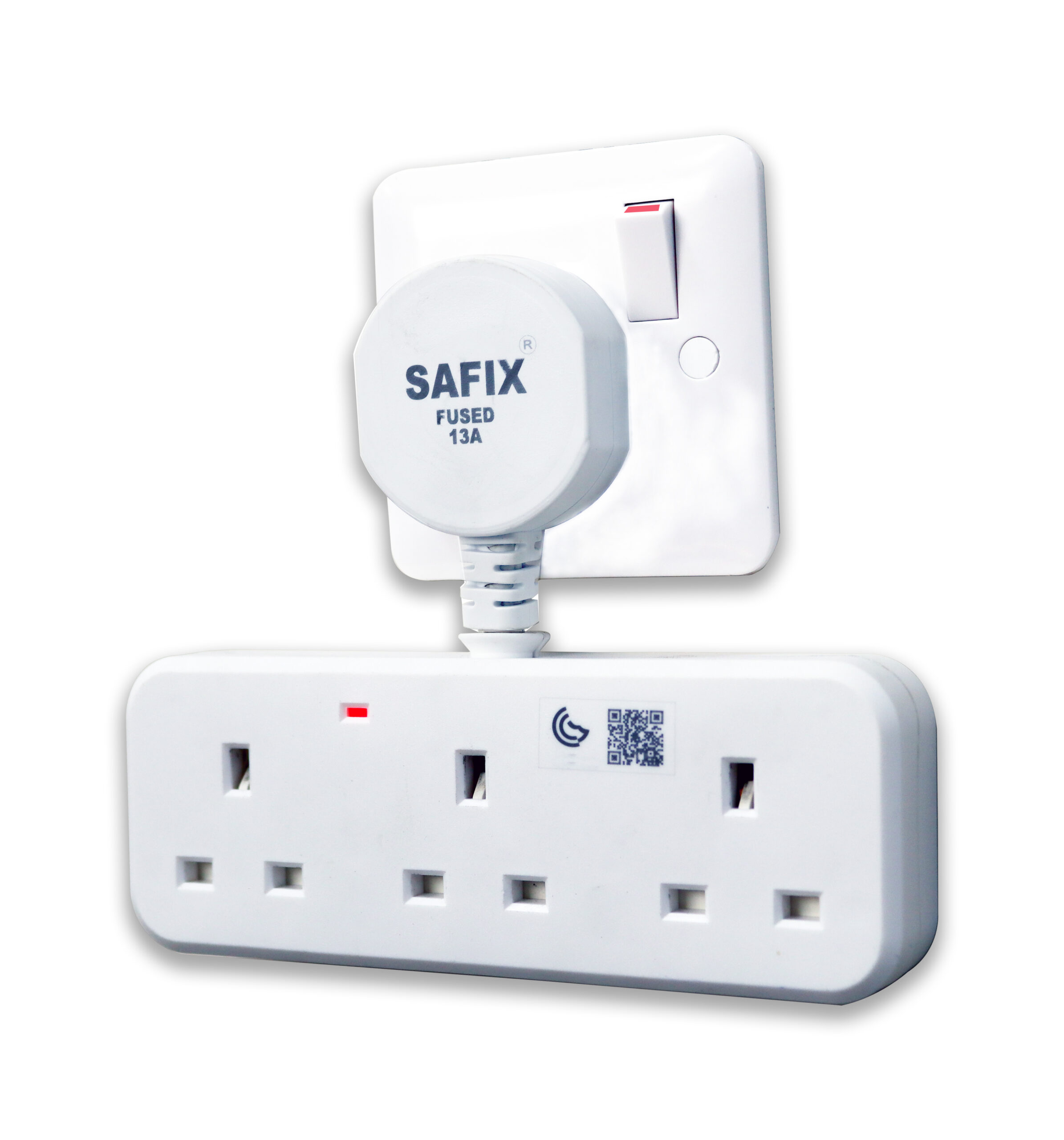 SAFIX SAD 13 UK Three Way Adapter Three Way UK Adapter