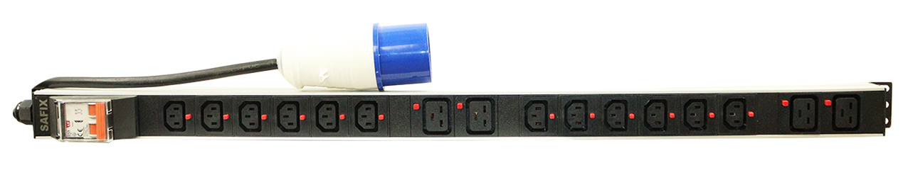 PDU-3216B-C13C19 12 x IEC C13, 4 x IEC C19 Outlets / 0U / Basic Rack PDU