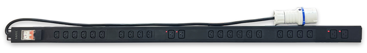PDU-3224B-C13C19 / 20 x IEC C13, 4 x IEC C19 Outlets / 0U / Basic Rack PDU