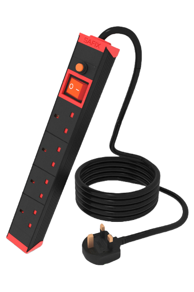 SAFIX 4 Way Extension Socket 4 Way Extension Socket