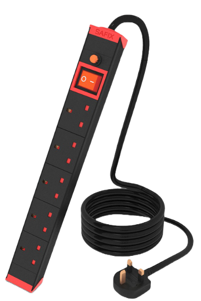 SAFIX 5 Way Extension Socket 5 Way Extension Socket