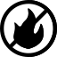 non-flammable bw