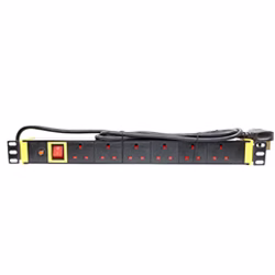 PDU - 6 Way UK - 13A (PL) (19")